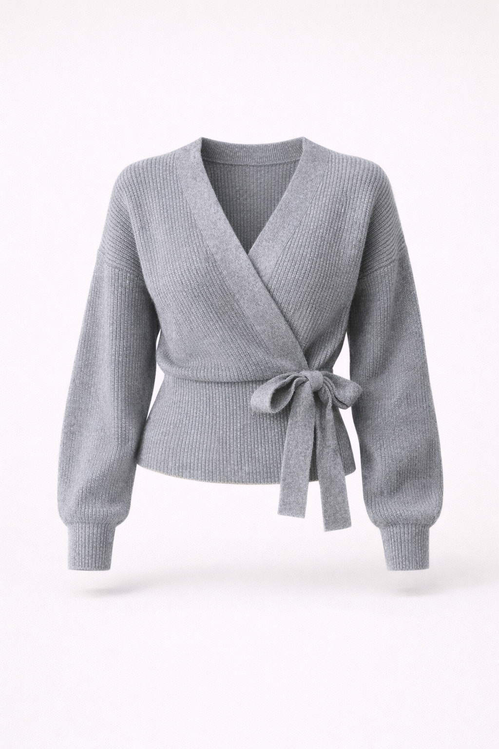 Olivia Bennett | Luxe wikkelgebreide top | Voel je vrouwelijk, zelfverzekerd en moeiteloos elegant