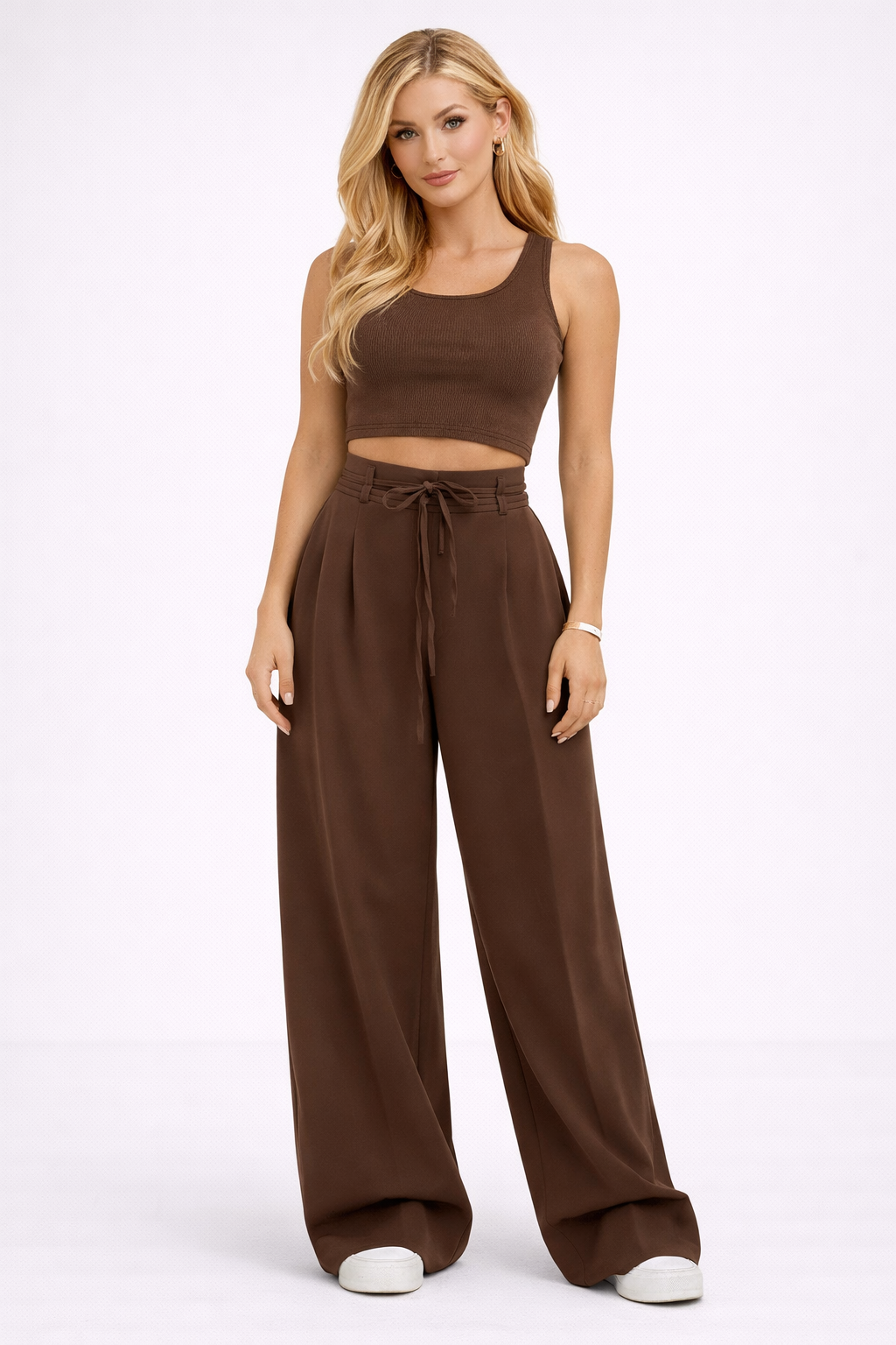 Georgia | Comfortabele Wide Leg Joggingbroek