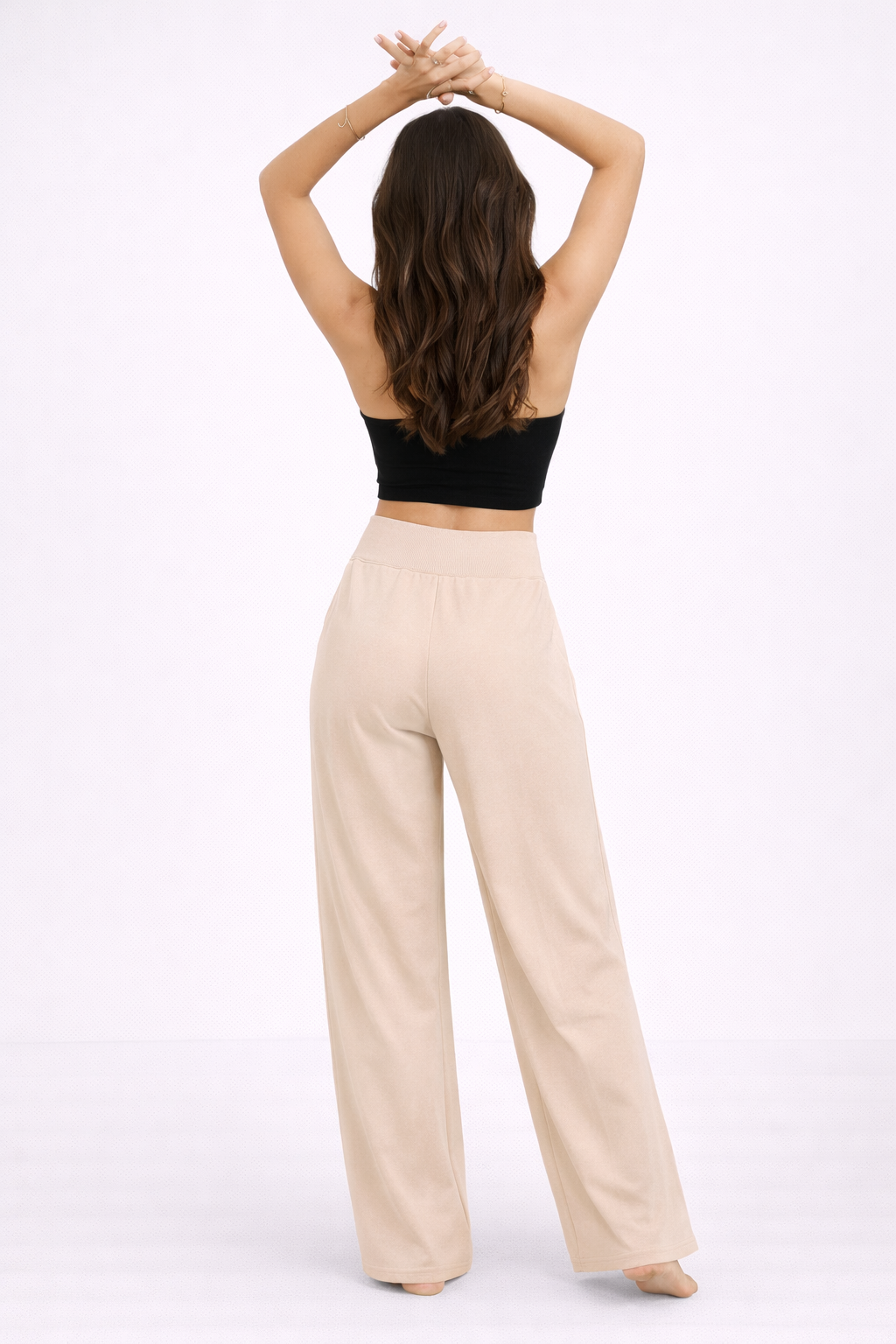 Estrella | Comfortabele Stretch Broek met Hoge Taille