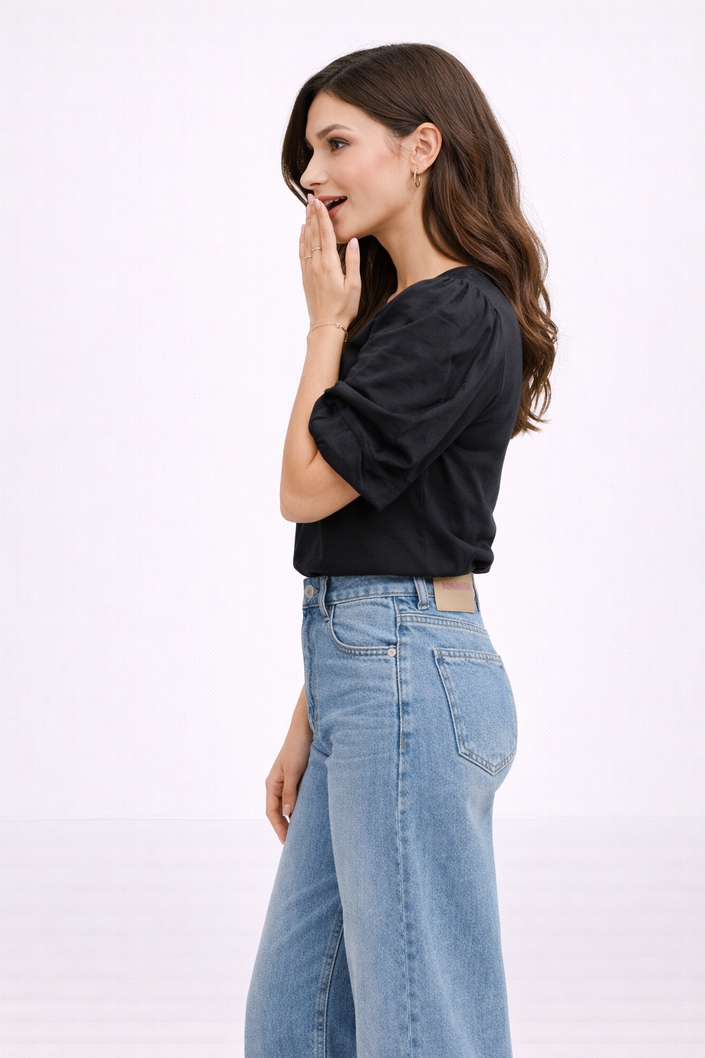 Bonnie | High Waist Wide Leg Jeans