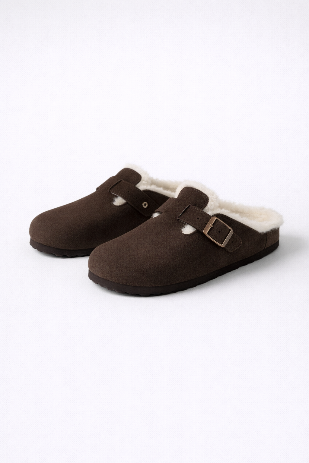 Jhessa | Teddy Gevoerde Gespschoenen