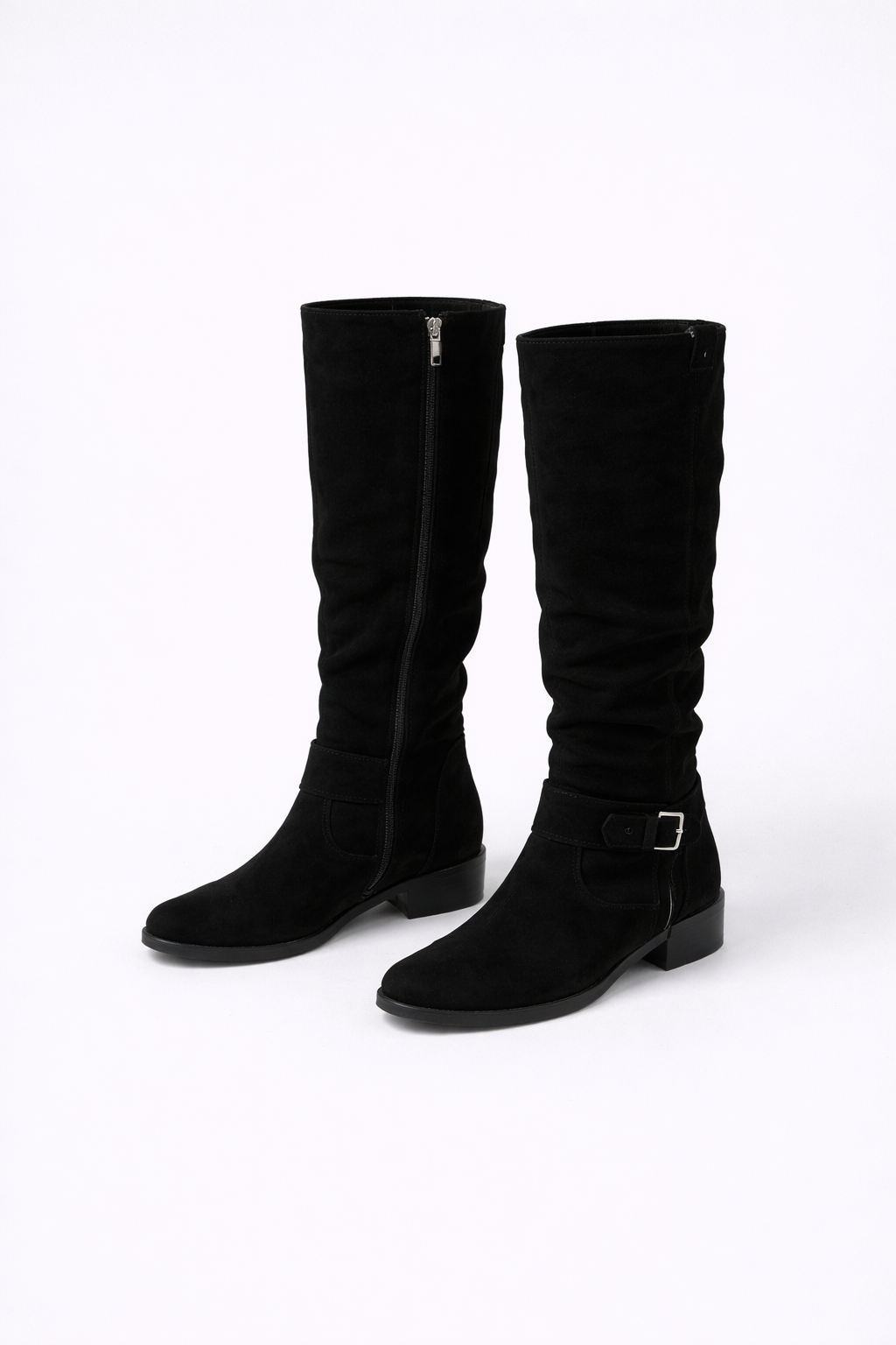 Joelle | Suède Knee-High Laarzen