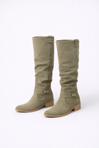 Joelle | Suède Knee-High Laarzen