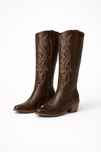 Renee | Western Cowboy Boots met Contraststiksel
