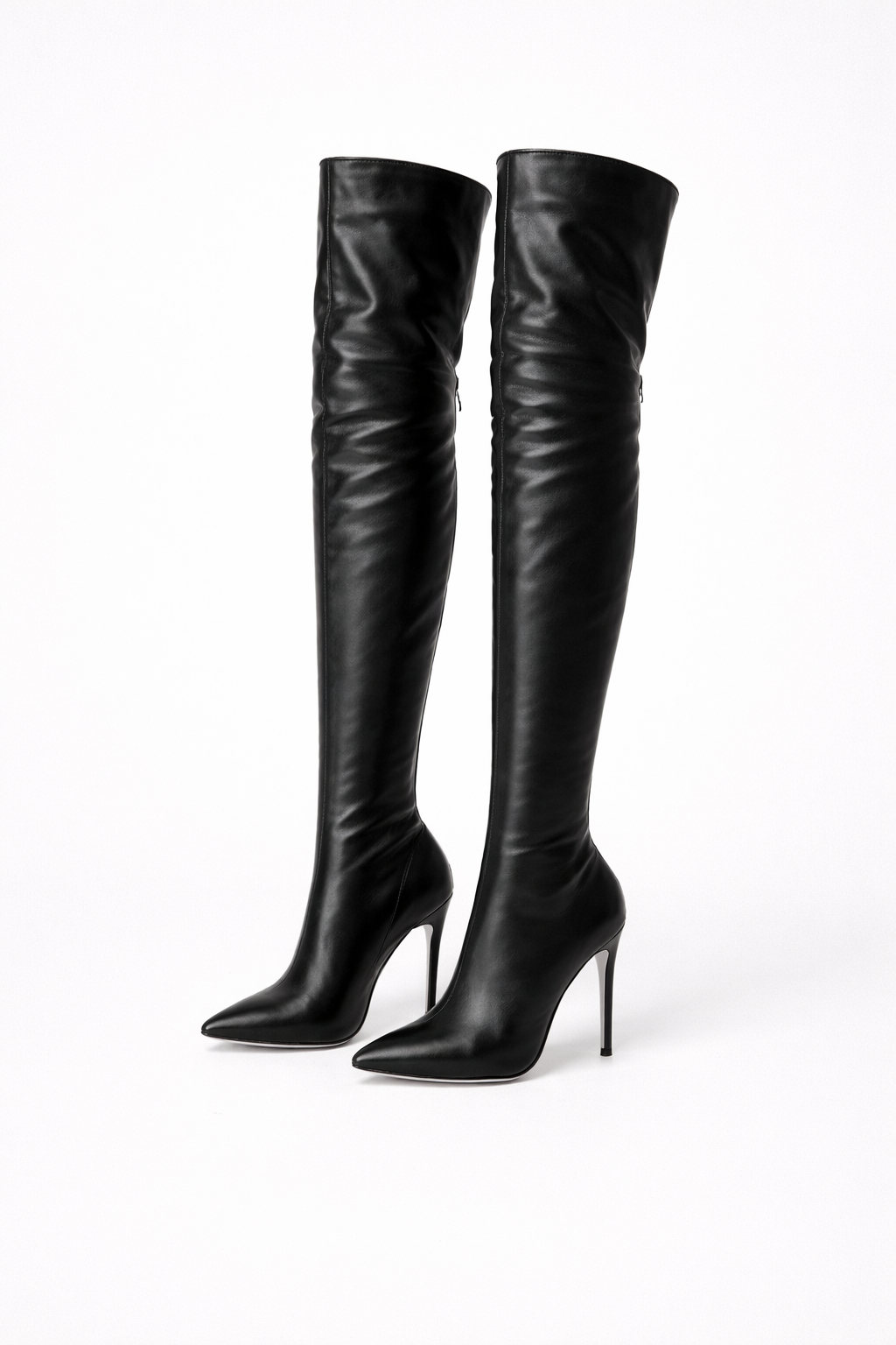 Scarlet | Overknee Laarzen met Stiletto Hak