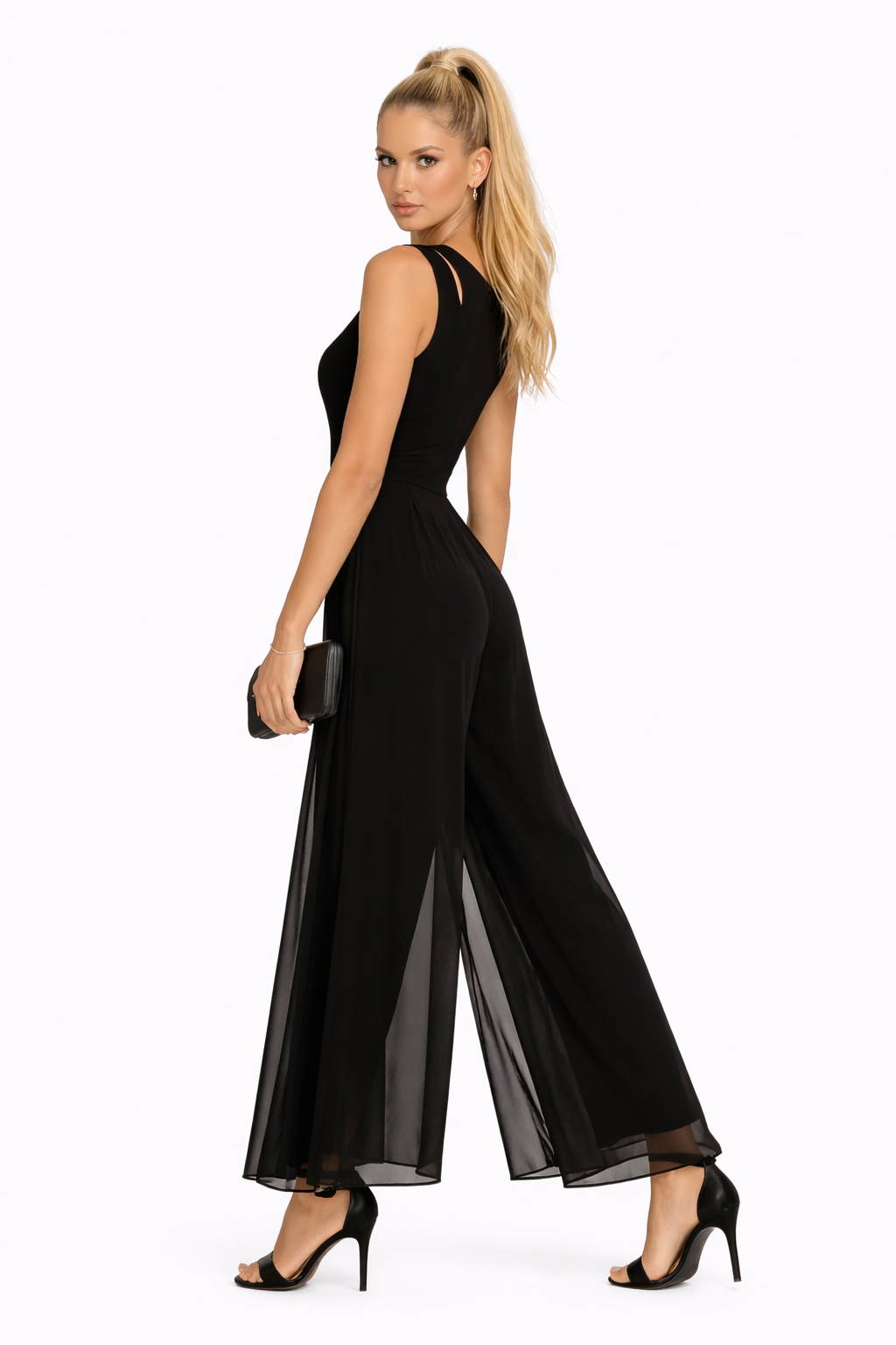 Aike | Flowing Minimal Elegance Jumpsuit