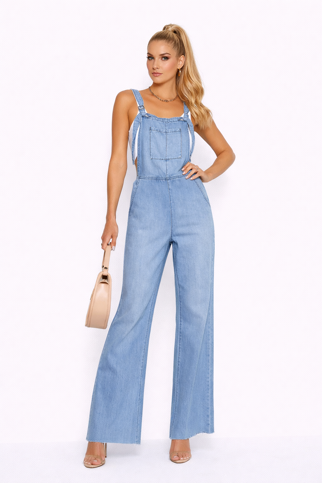 Joyla | Casual Denim Freedom Jumpsuit