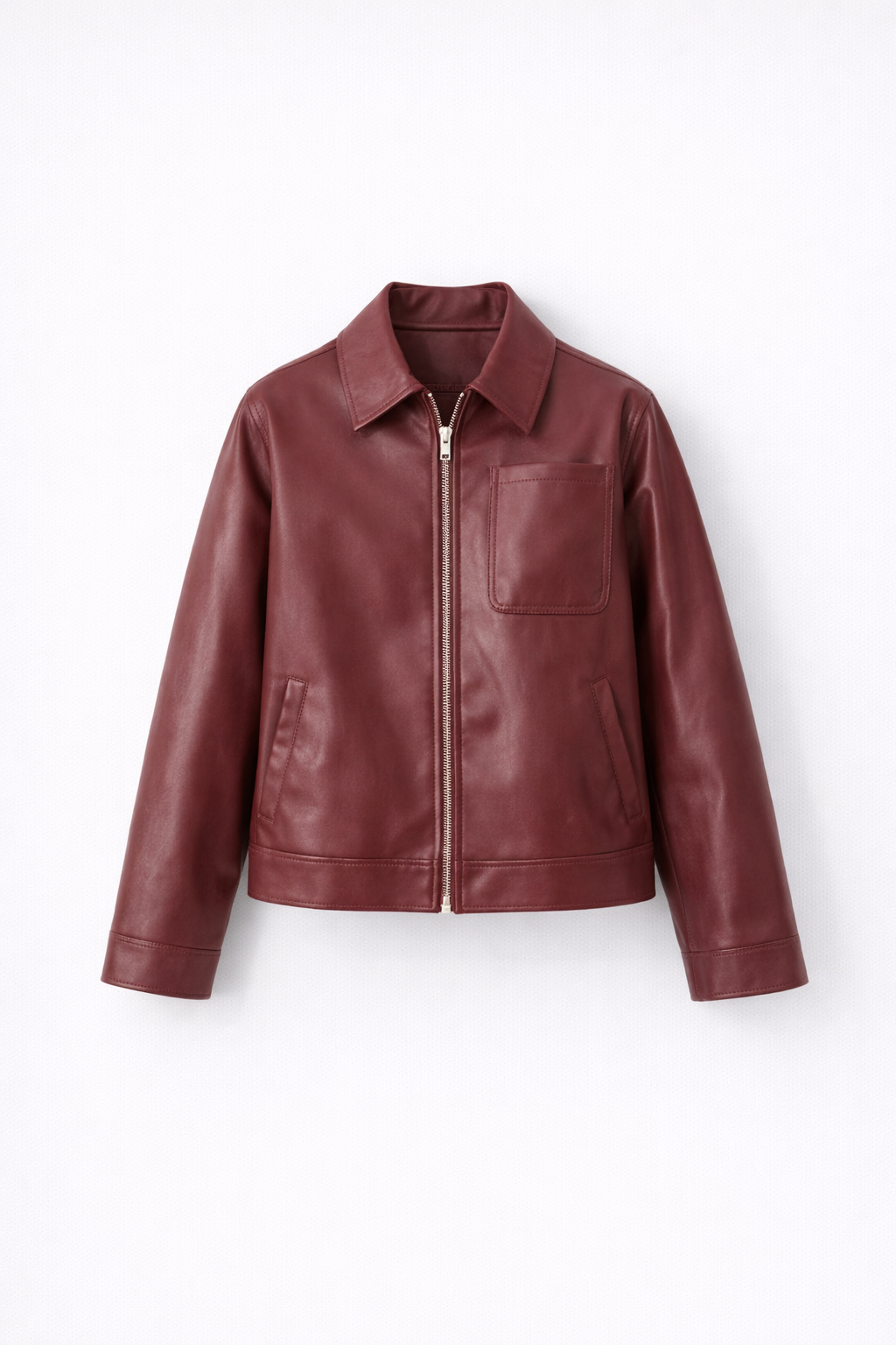 Josina | Luxe Autumn Look Faux Leather Jacket