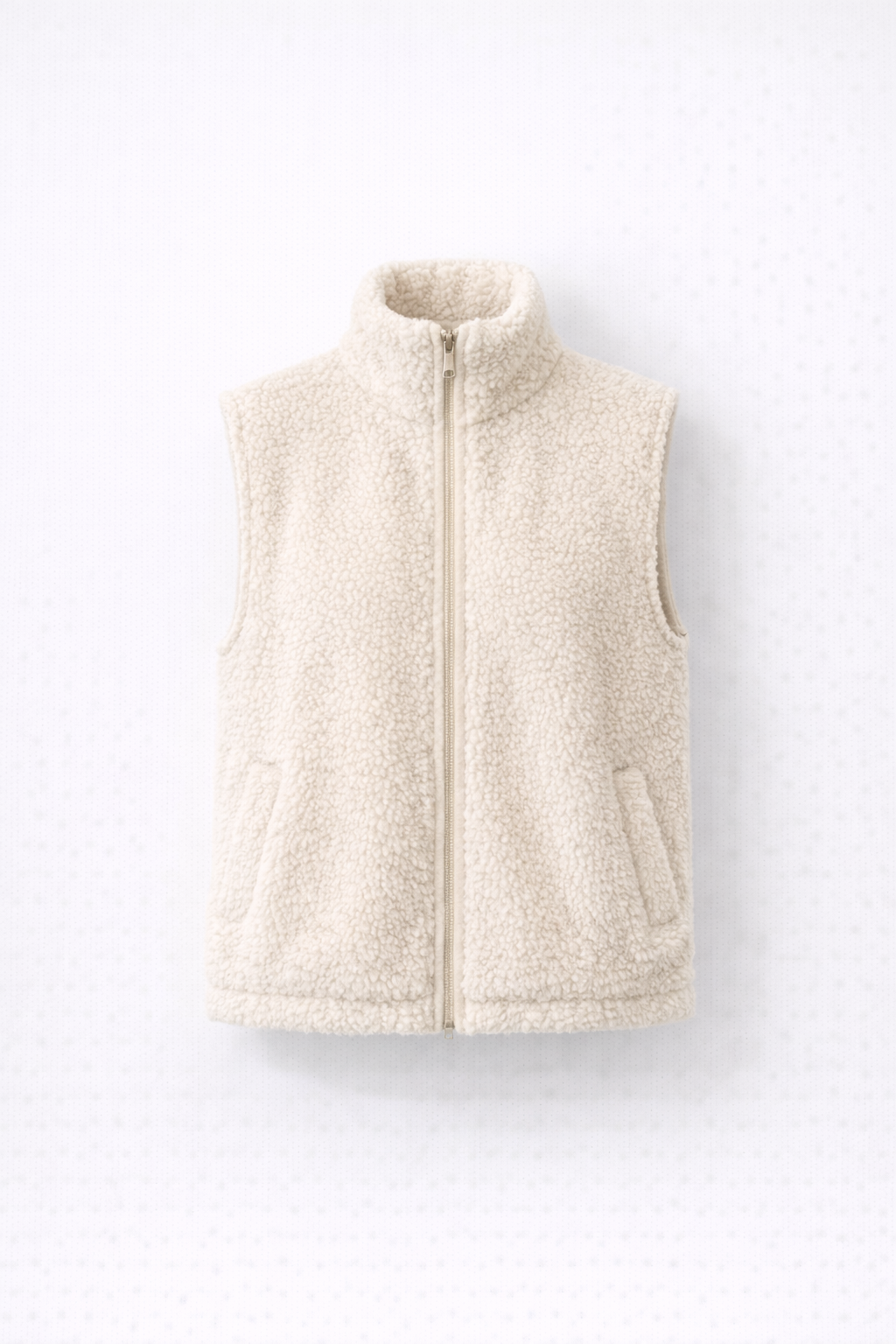Bobbie | Cozy Teddy Zip Gilet