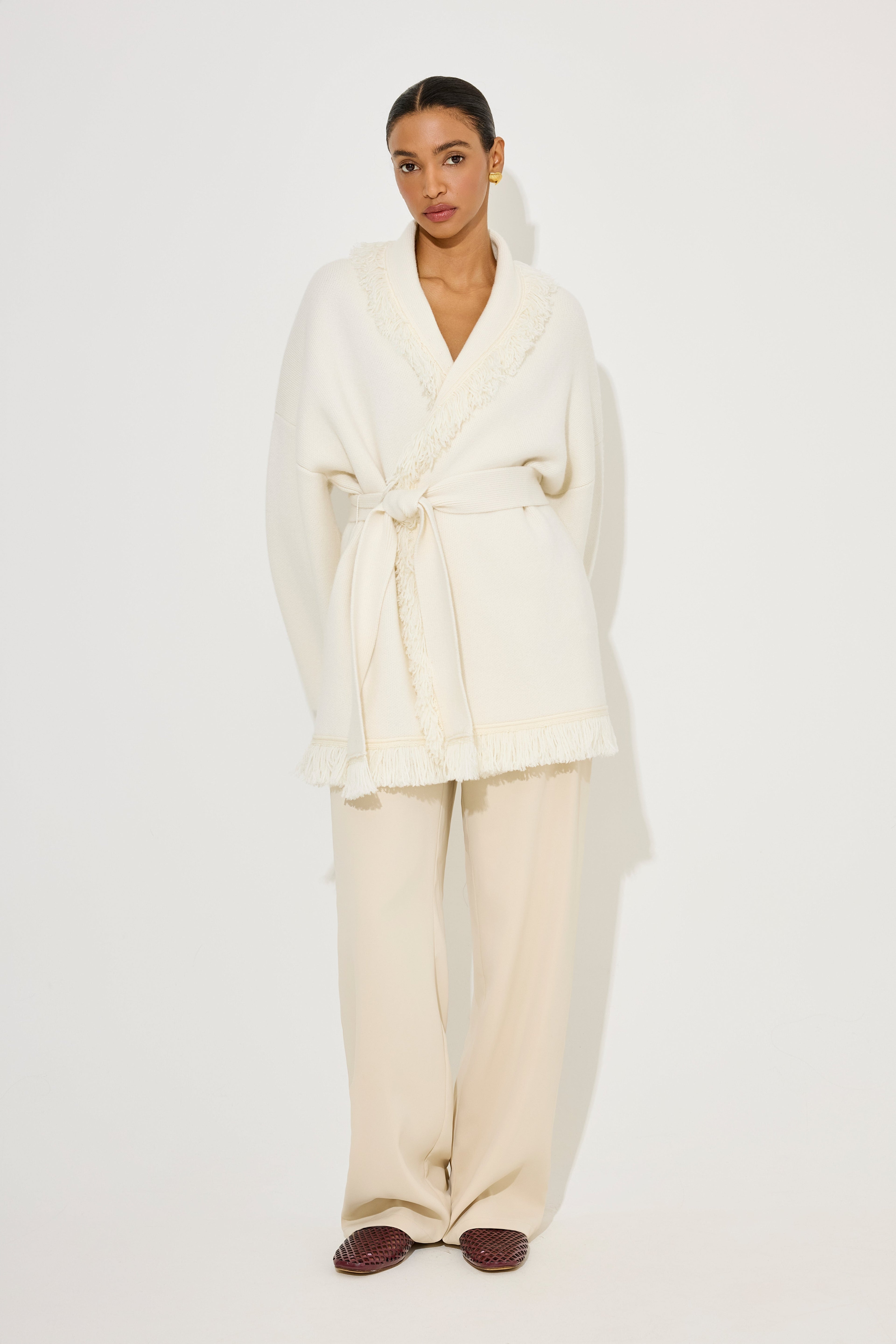 Élodie Rousseau | Winter – Zachte Knitfeel – Wrap Cardigan