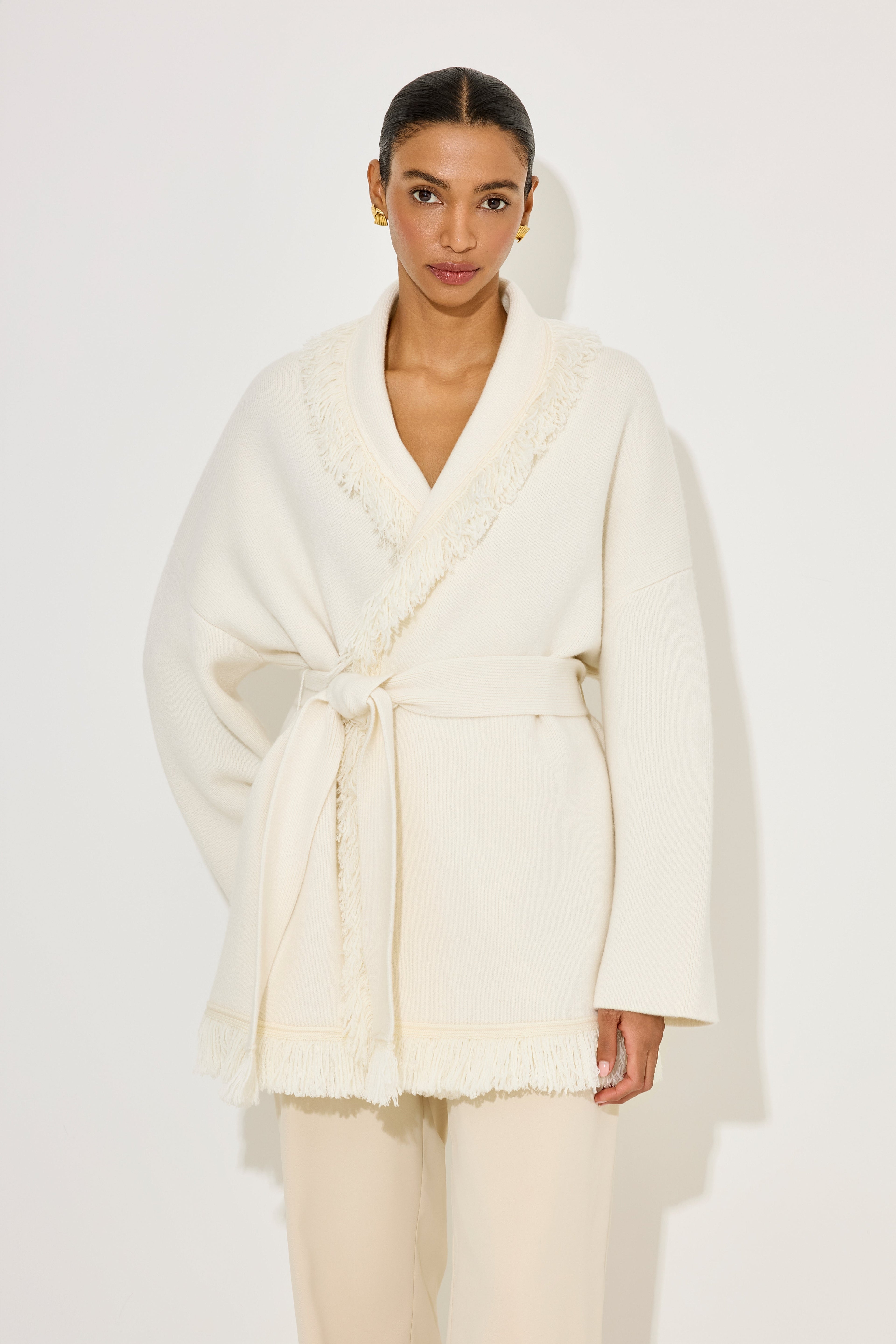 Élodie Rousseau | Winter – Zachte Knitfeel – Wrap Cardigan