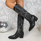 Renee | Western Cowboy Boots met Contraststiksel