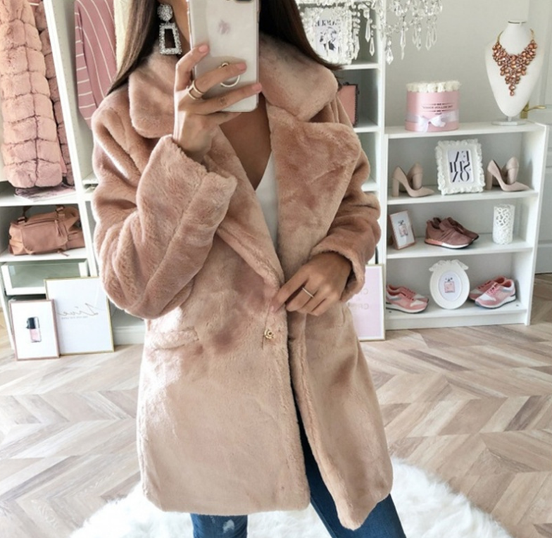 Amélie | Winter – Zachte Teddyfeel Reversmantel