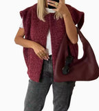 Taylor Monroe | Mouwloos Vest met Tijdloze Minimalistische Look