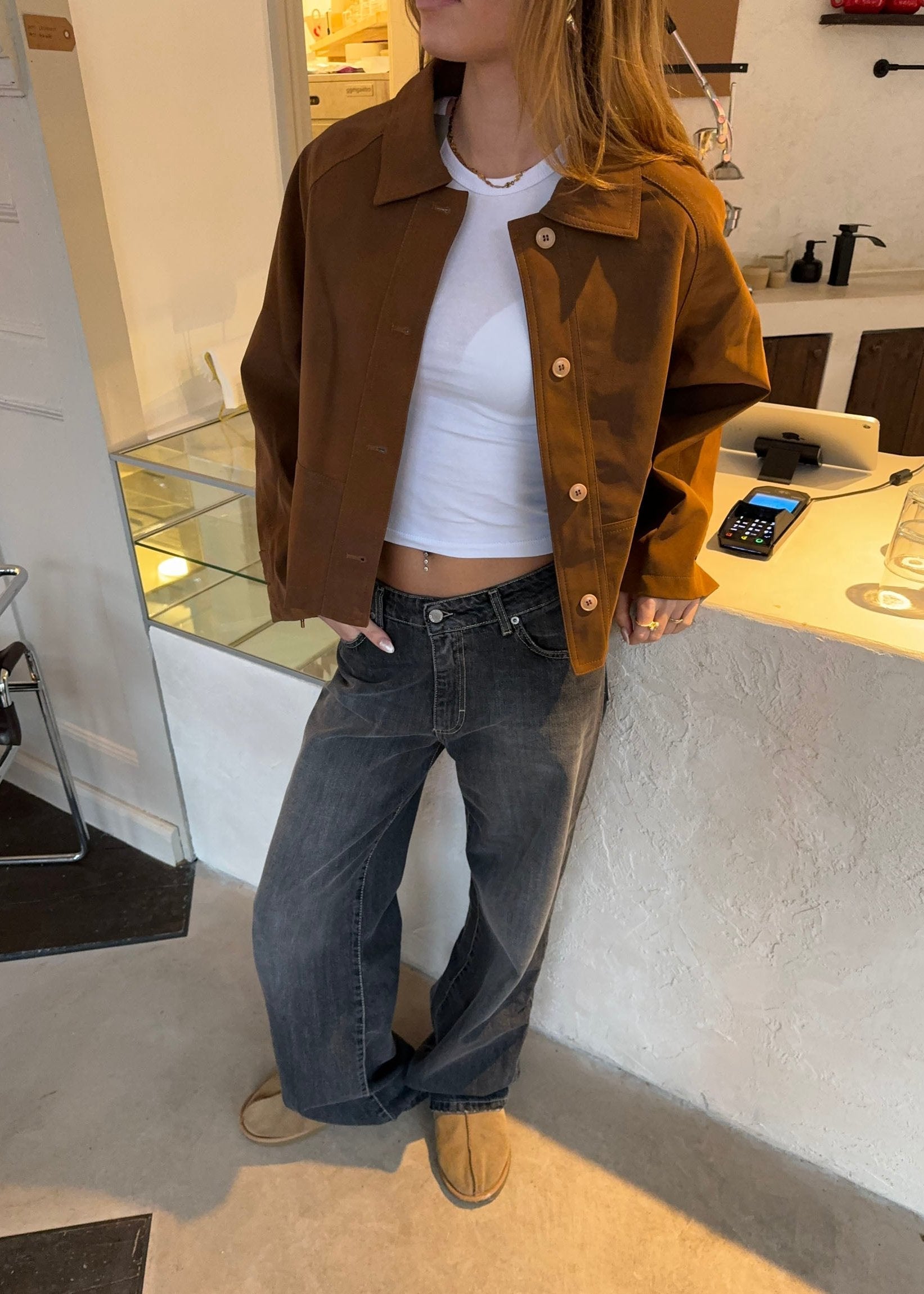 Micala | Cropped Utility Jacket