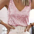 Seraphine Lumière Top | Elegante Pailletten Feest Top Dames