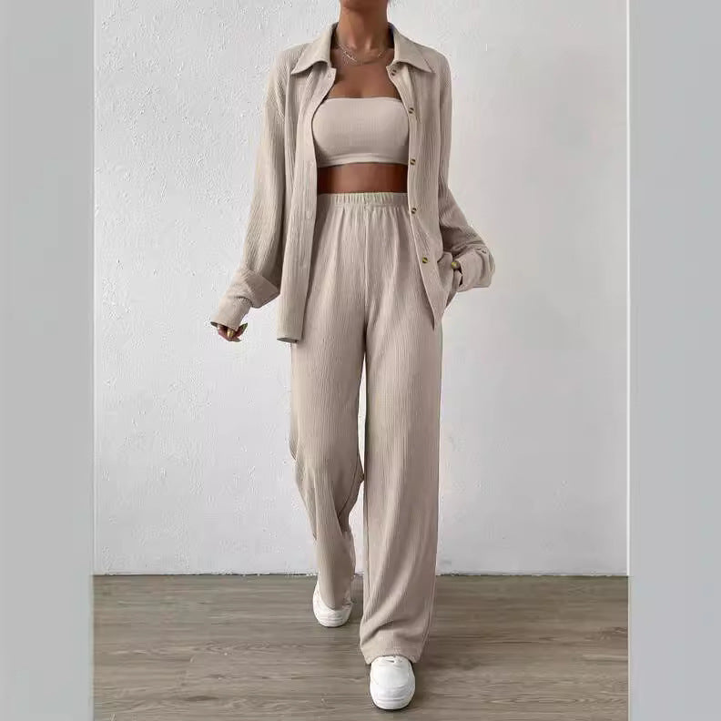 Camille D’Ardenne | Minimal Riblook Lounge Set
