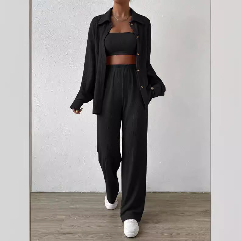 Camille D’Ardenne | Minimal Riblook Lounge Set