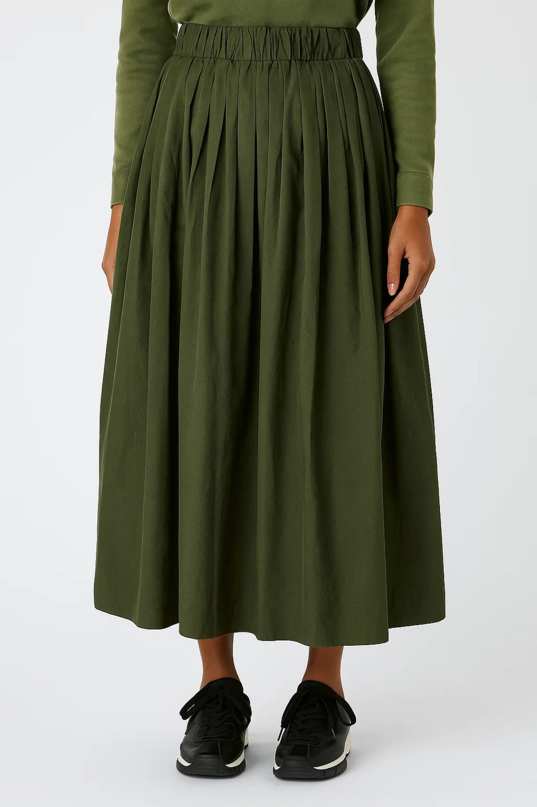 Charlotte Isabelle | Elegante Midi A-Lijn Rok | Tijdloze vrouwelijkheid met moeiteloze klasse