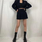 Larah | Statement Lace-Up Boots in White