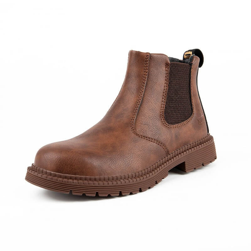 Tisha | Zwarte Chelsea Boots met Chunky Zool