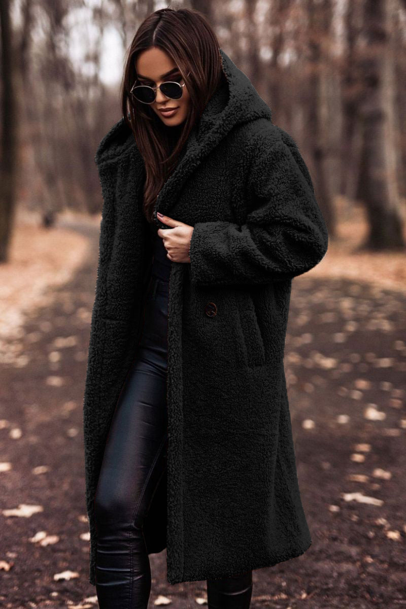 Sherina | Luxe Teddy Long Coat