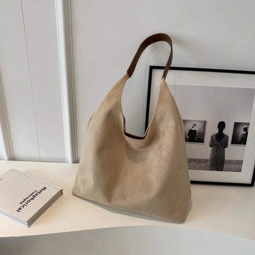 Alessia Moretti | Suede Look Shoulder Bag