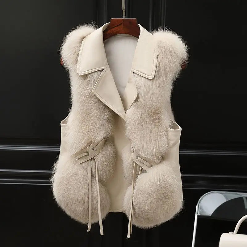 Chiara DeLuca | Winter – Luxe Faux Fur – Tailored Gilet