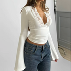 Seraphina | Lace Sculpt Top | Van ingetogen naar moeiteloos verleidelijk