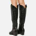 Tiffany | Western Inspired Knee-High Boots