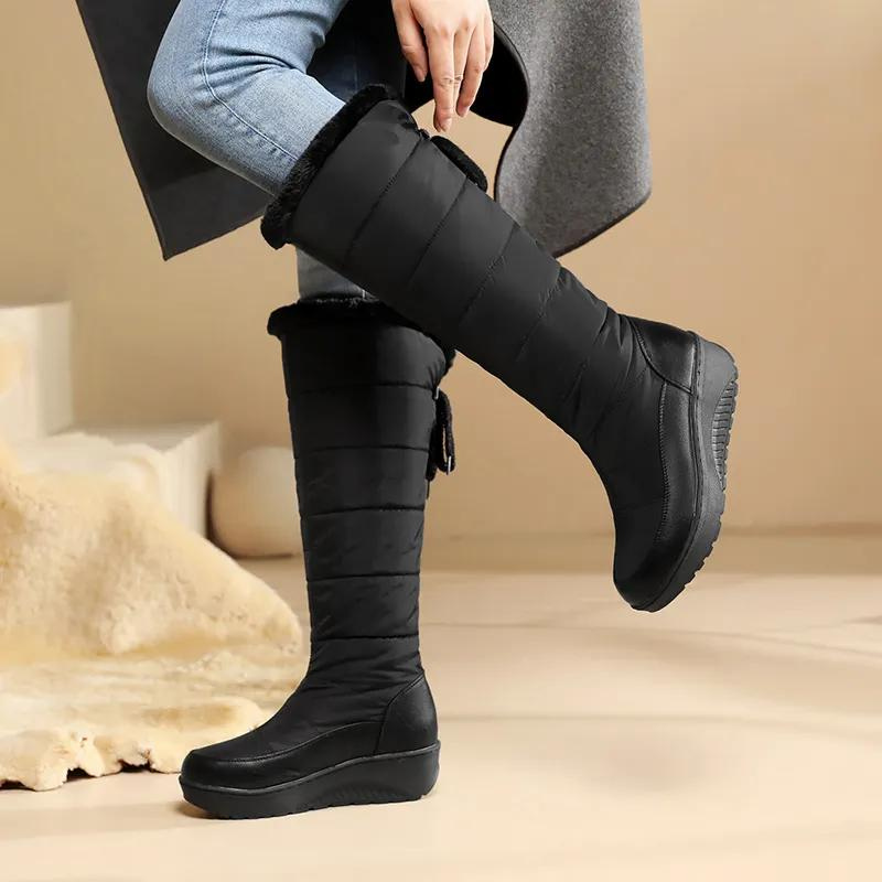 Isabella Fontana | Winter – Warm Pufferfeel – Knee-High Snow Boots