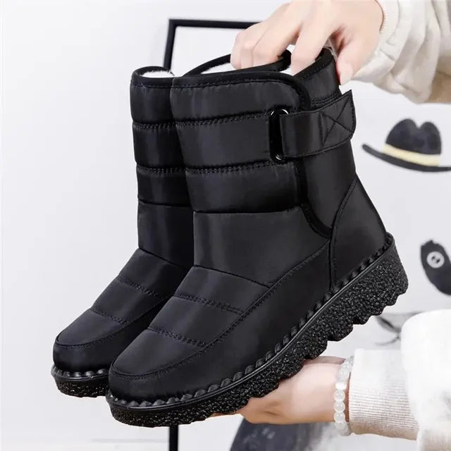 Lisa | Warme Waterdichte Snowboots met Antislipzool