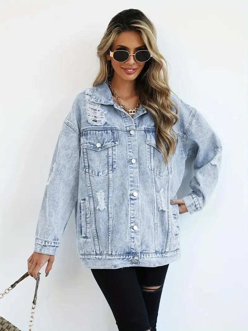 Madison Carter | Denim jacket | Jij voelt je moeiteloos cool, zelfverzekerd en vrij