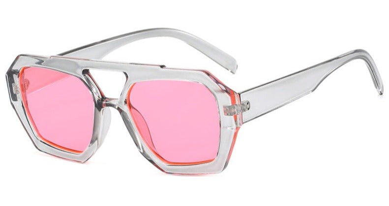 Sofía Delgado | Statement Zwarte Oversized Zonnebril