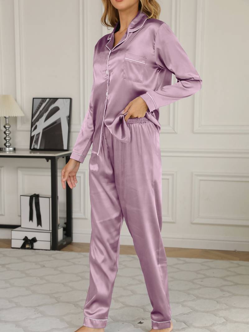 Mariana López | Luxe Satijn Pyjama Set