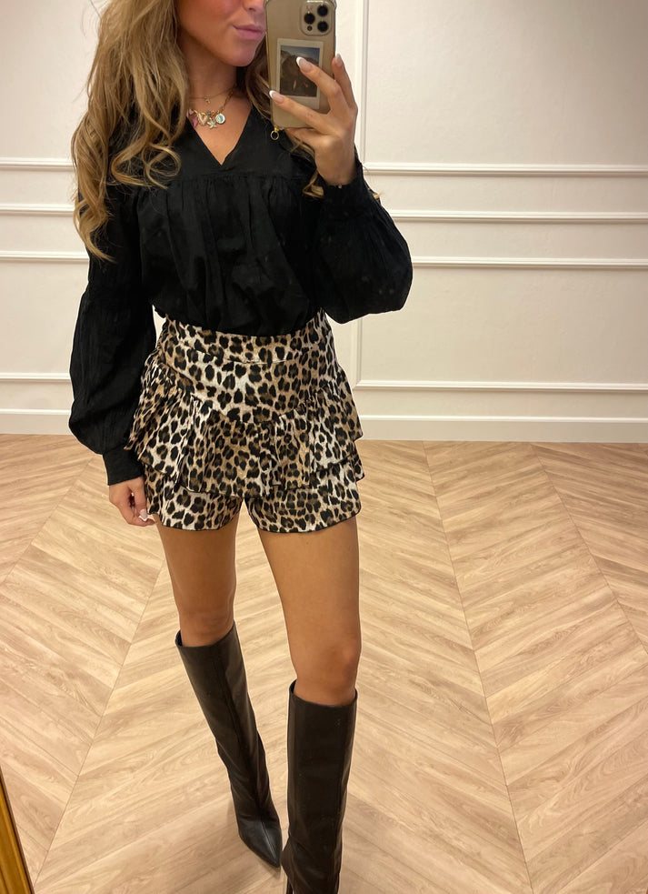 Milena Jovanović | Leopard Short | De short die jouw wilde kant stijlvol laat spreken