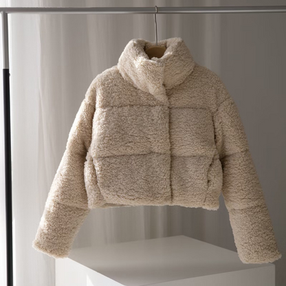 Mathilda | Cozy Teddy Puffer Jacket
