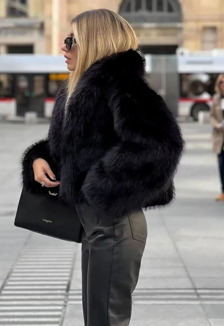 Luciana Pereira | Luxe Faux Fur Jacket