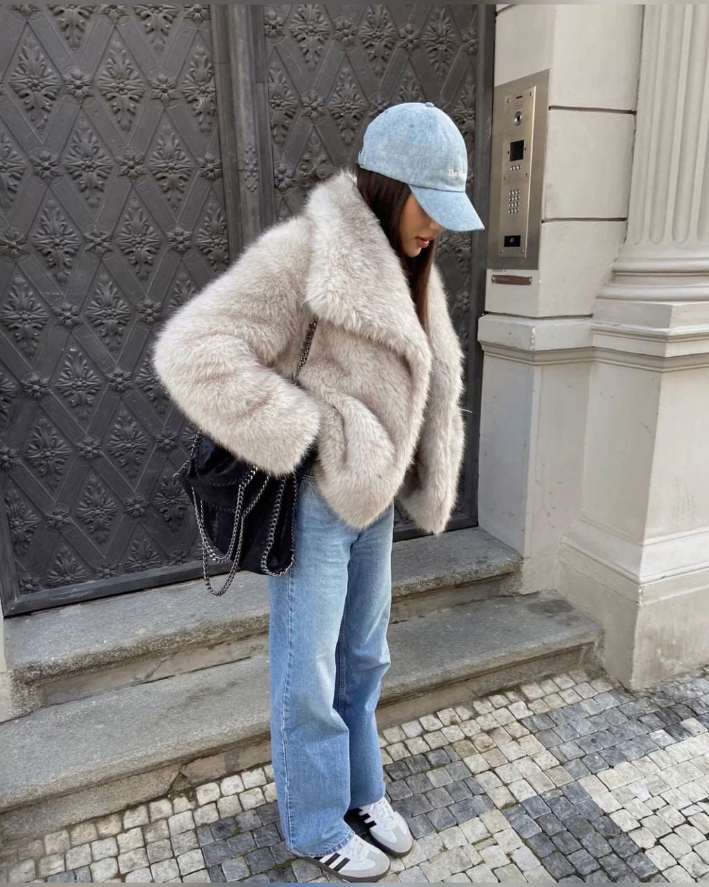 Luciana Pereira | Luxe Faux Fur Jacket