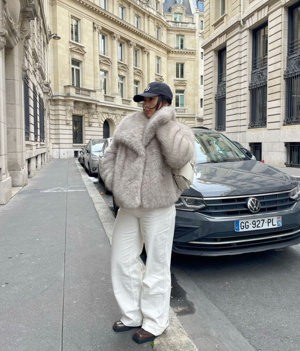 Luciana Pereira | Luxe Faux Fur Jacket