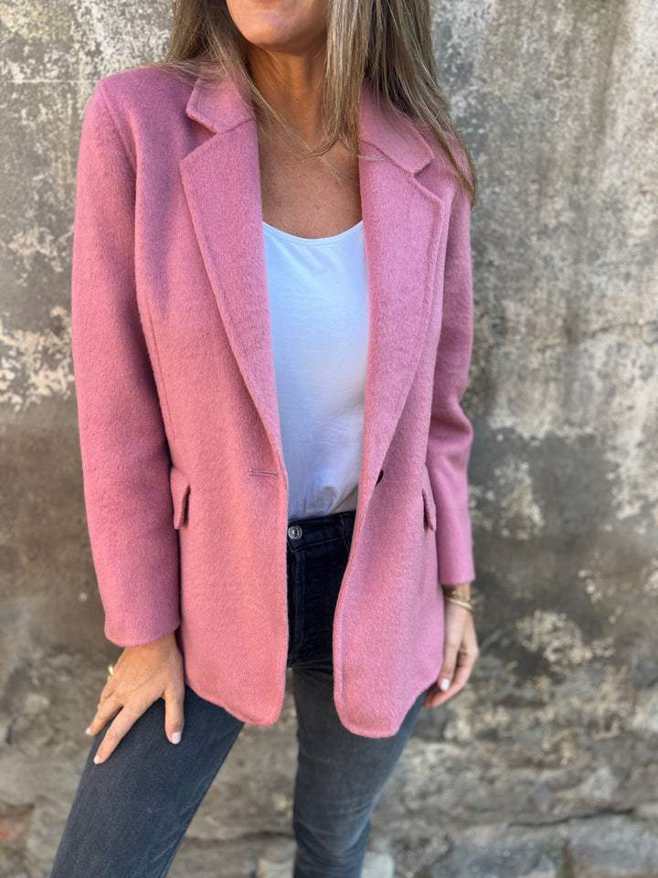 Amina Khalil | Tijdloze Wollook Blazer