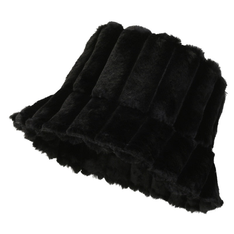 Lotte Van Dalen | Faux Fur Bucket Hoed