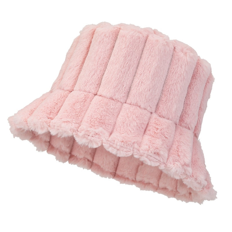 Lotte Van Dalen | Faux Fur Bucket Hoed