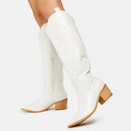 Tiffany | Western Inspired Knee-High Boots