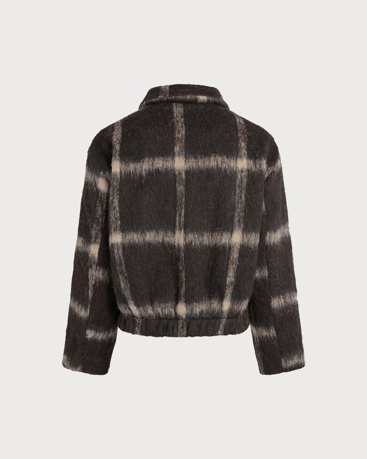 Madeline Brooks | Cropped Checkered Jacket | Tijdloze klasse met een moderne twist
